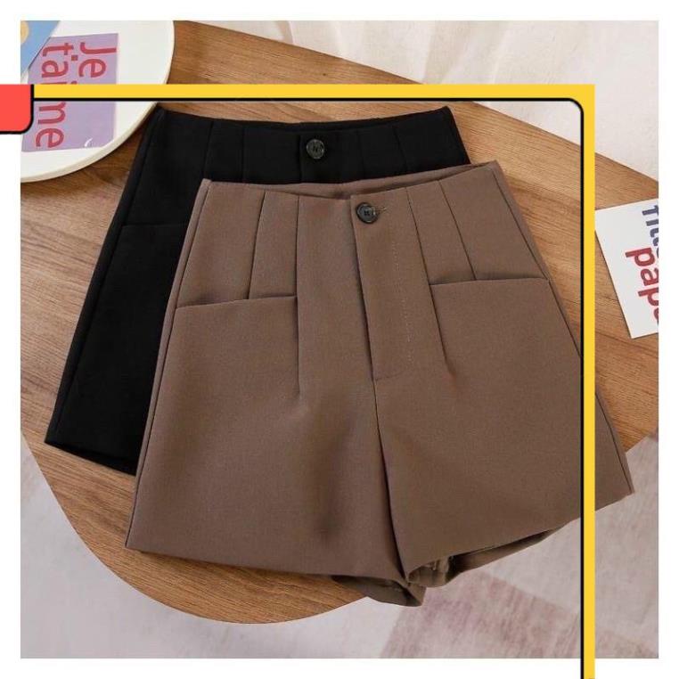 Quần short nữ cạp liền cúc gài siêu Hot_QS624