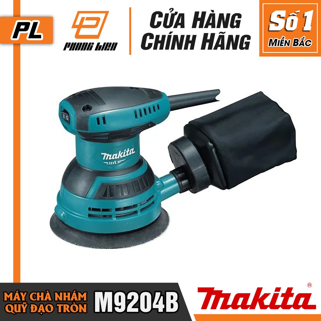 [Chính Hãng] Máy Chà Nhám Quỹ Đạo Tròn M9204B (240W-125MM)