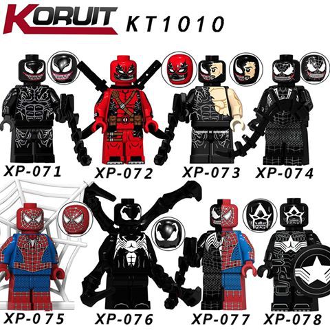 Minifigures Các Nhân Vật Người Nhện Siêu Hot KT1010