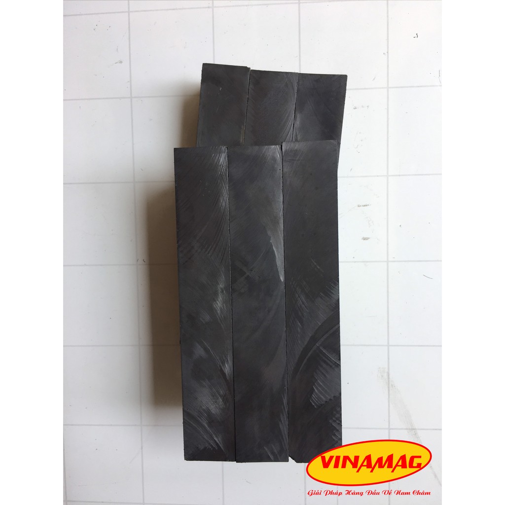 Nam châm Ferrite hình chữ nhật 150x30x25mm, nam châm đen