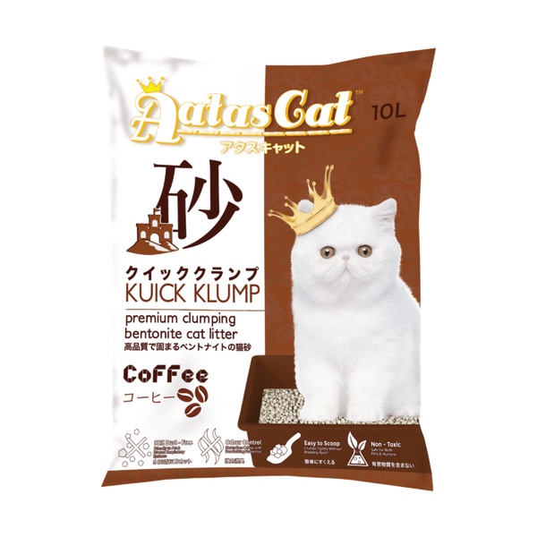 Aatas Cat Cát vệ sinh từ đất sét cho mèo 10L/7kg - Petemo Pet Shop