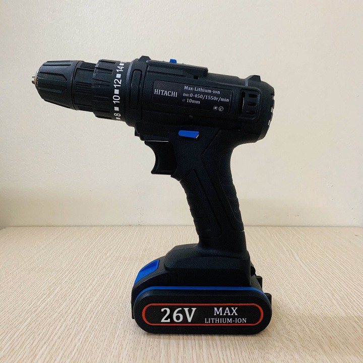 Khoan pin 26v Hitachi Máy khoan pin nhật bản cao cấp
