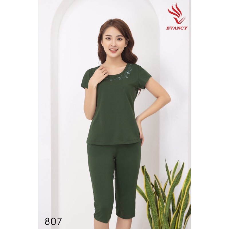 ♥️BỘ MẶC NHÀ EVANCY 807 ♥️ size ĐẾN 70kg🌼 Thiết kế đơn giản dễ mặc | BigBuy360 - bigbuy360.vn
