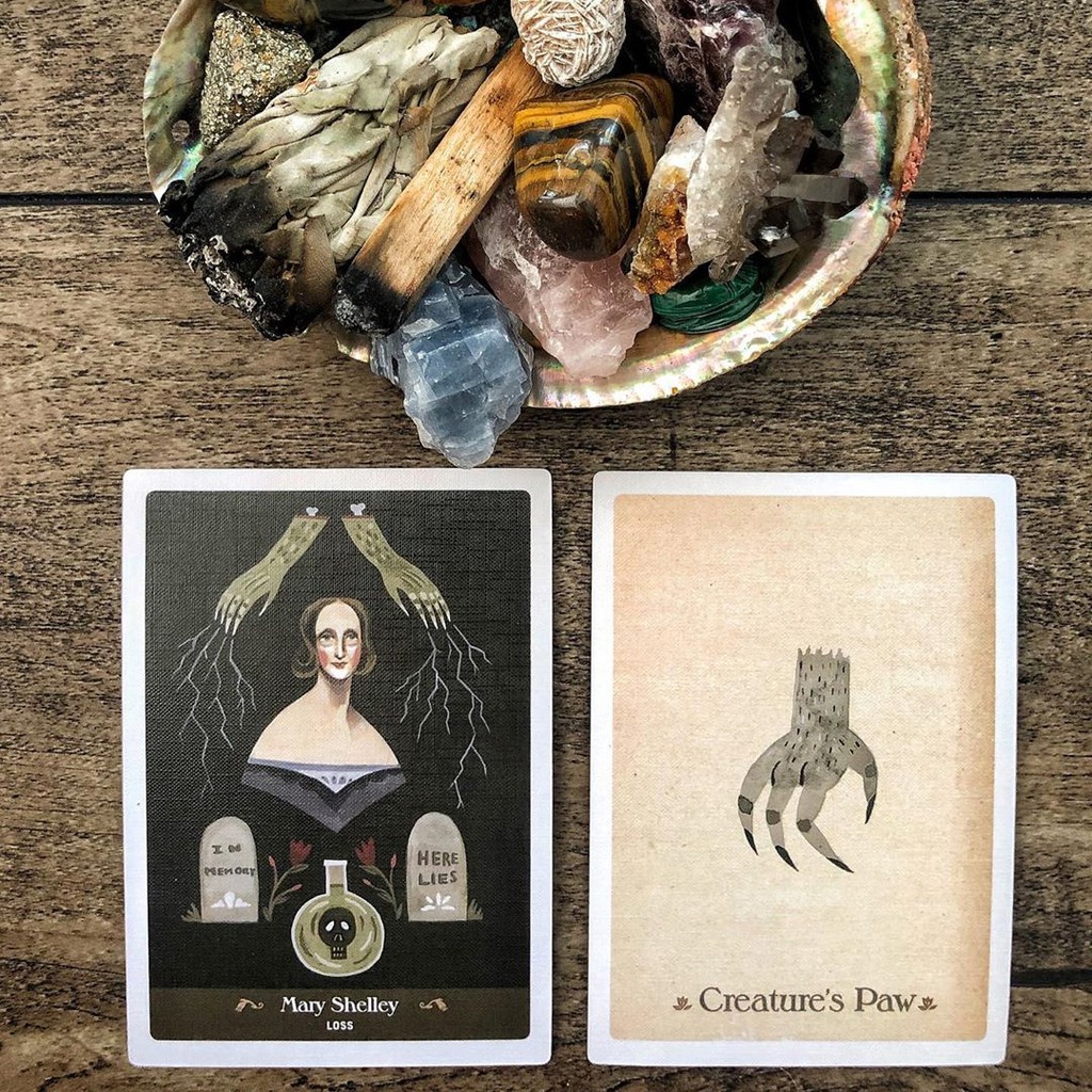 Bộ Bài Literary Witches Oracle (Mystic House Tarot Shop) - Bài Gốc Authentic Chính Hãng 100%