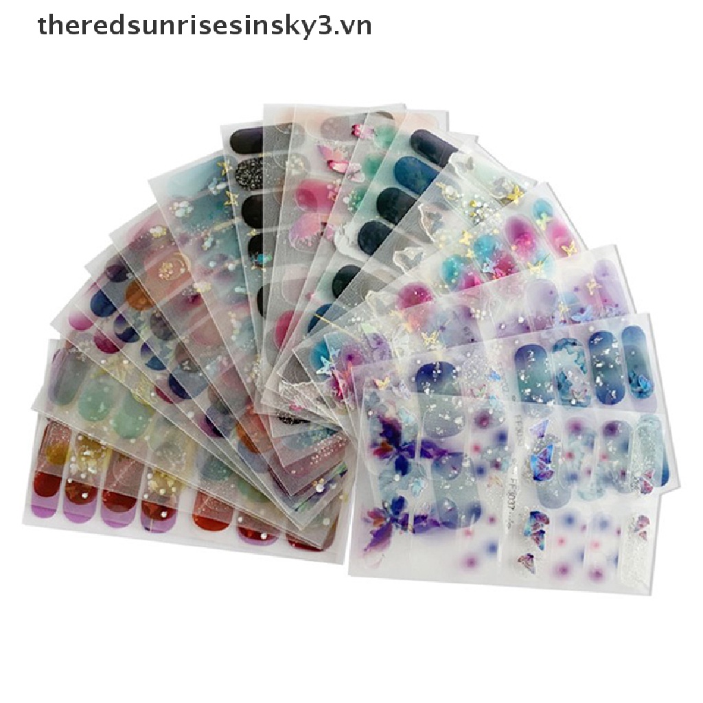 Miếng Dán Trang Trí Móng Tay Nghệ Thuật DIY