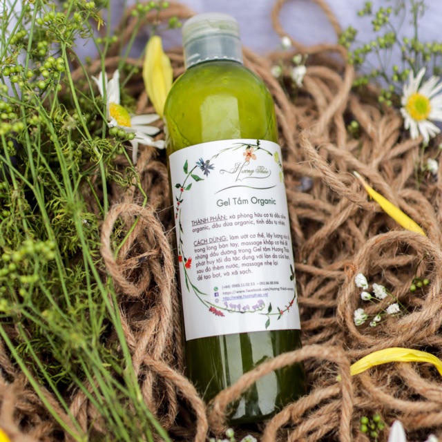 Gel tắm organic Hương Thảo 300ml mùi già | BigBuy360 - bigbuy360.vn