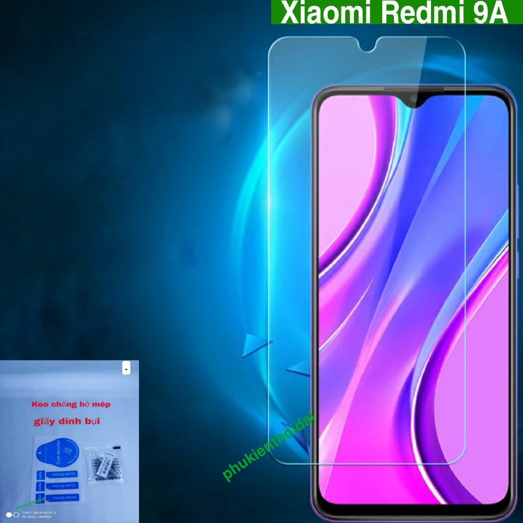 Xiaomi Redmi 9A / Redmi 4x kính cường lực loại tốt ( tặng keo chống hở mép )để