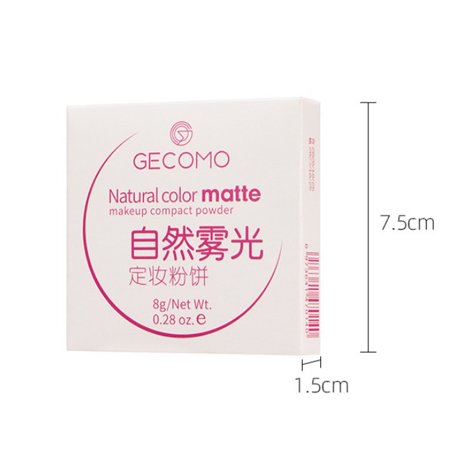 Phấn phủ kiềm dầu Gecomo Makeup Compact Powder 8g