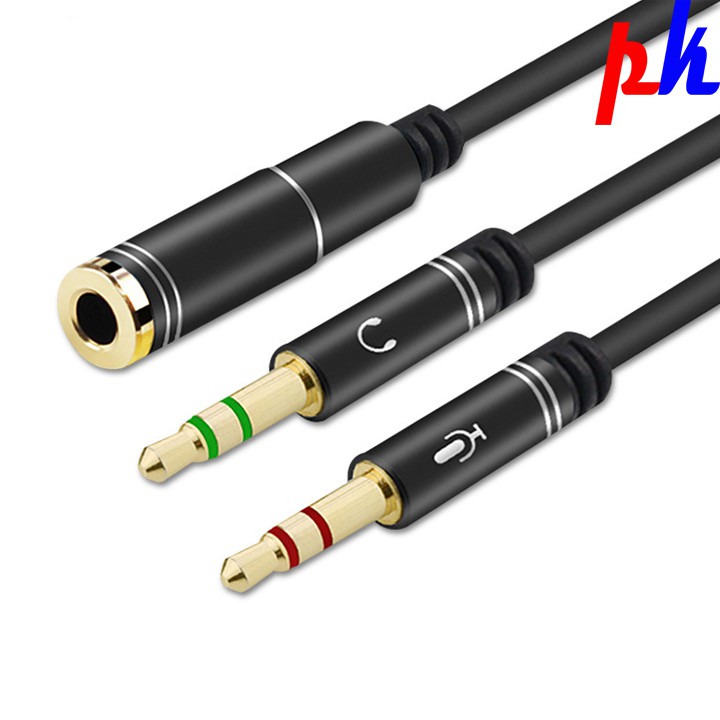 [Mã ELHACE giảm 4% đơn 300K] Jack chia audio và mic KL12