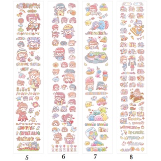 Sticker 39x6cm Bé Gái Honghui