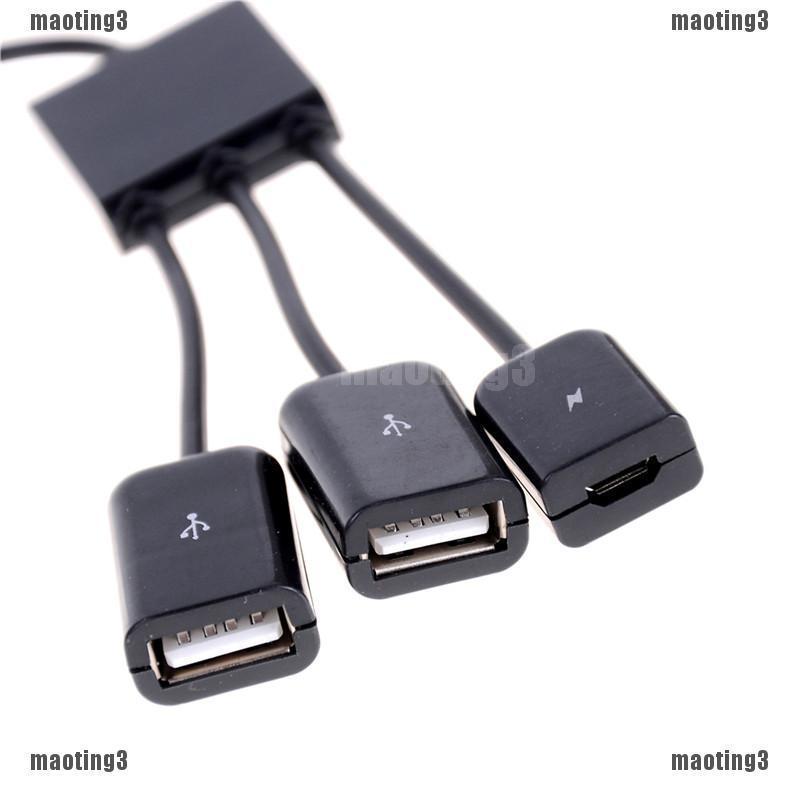 Dây Cáp Chuyển Đổi MT3 3 / 4 Micro USB OTG Cho Máy Tính Bảng Android