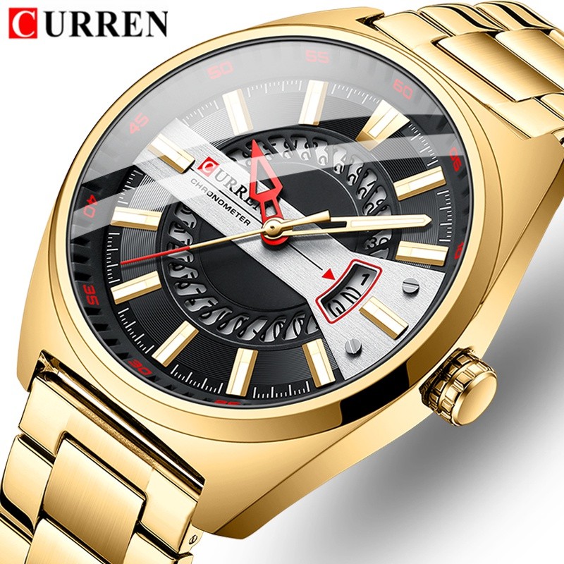 Đồng Hồ Quartz CURREN Chống Thấm Nước Kiểu Dáng Sang Trọng 8403XAQ
