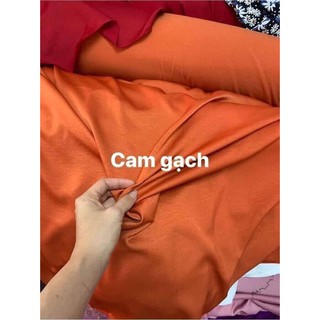 Áo Dài Lụa Tô Châu - Màu Cam ( hàng kỹ - hình thật )