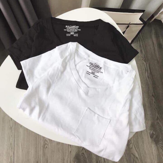 Áo pull and bear den trang