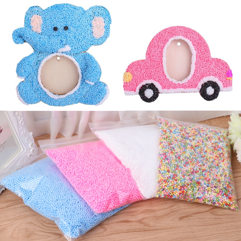 Set 4 Quả Bóng Xốp Mini Nhiều Màu Sắc Dùng Làm Đồ Thủ Công Trường Học