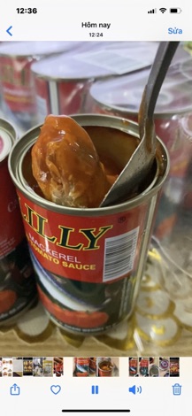 Cá Nục Sốt Cà Lilly 155g Thái lan