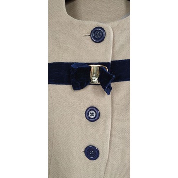 Áo Khoác Bố Phối Nhung sz M