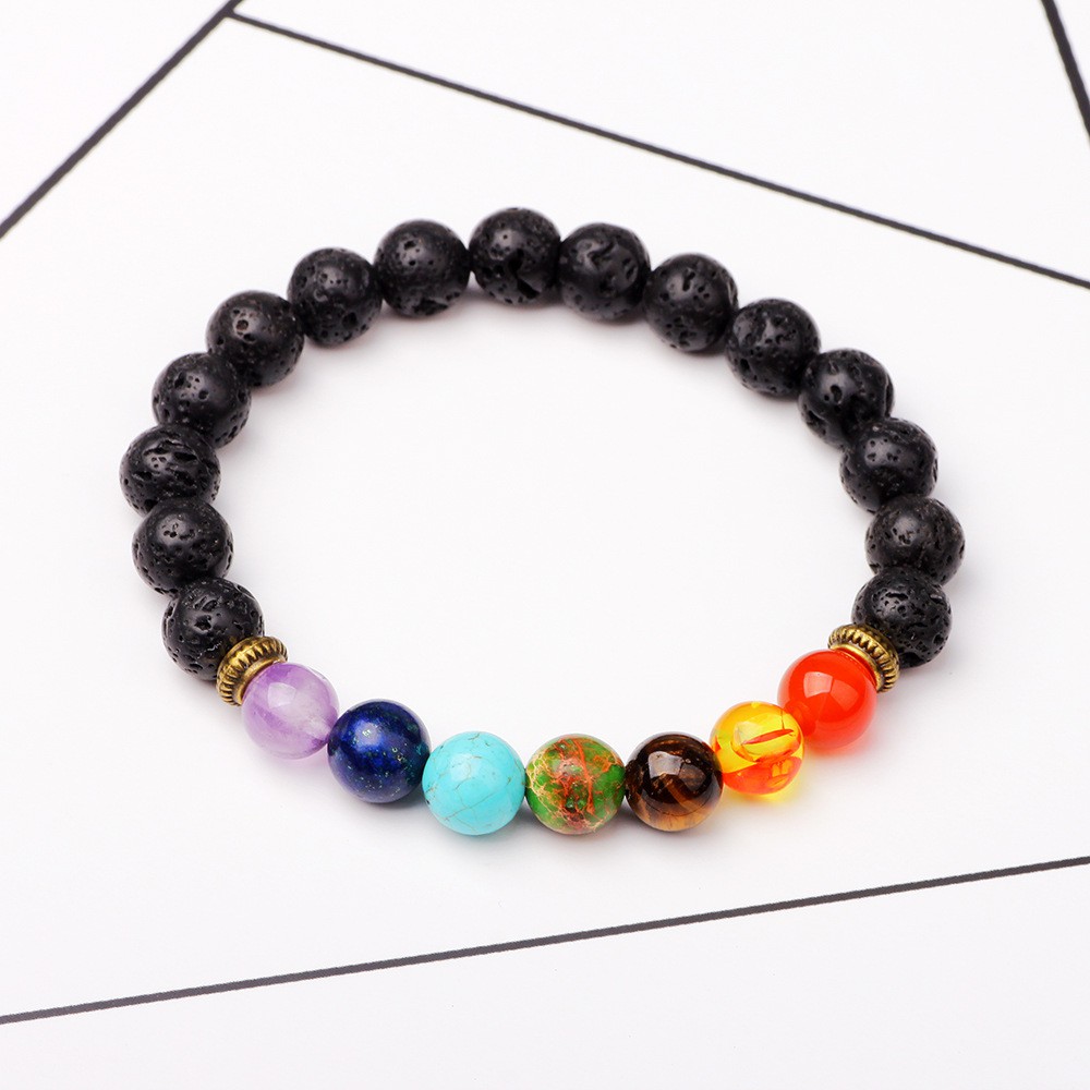 Vòng Đeo Tay Đính Đá Núi Lửa Phong Cách Âu Mỹ Thời Trang | BigBuy360 - bigbuy360.vn