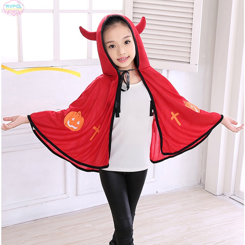 Áo choàng hóa trang phù thủy dễ thương độc đáo cho bé dịp Halloween
