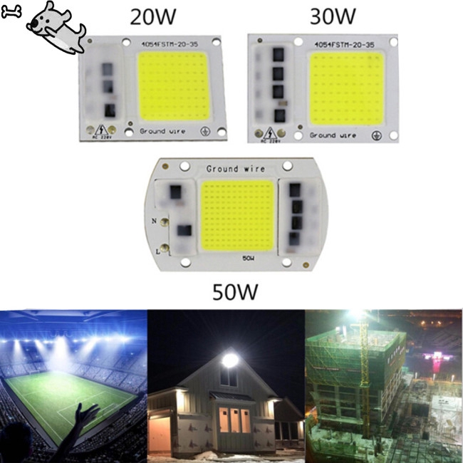 Chip Đèn Led Cob 15w/20w/30w/50w 220v