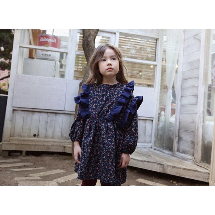 ĐẦM XANH MARY KIỂU HÀN QUỐC