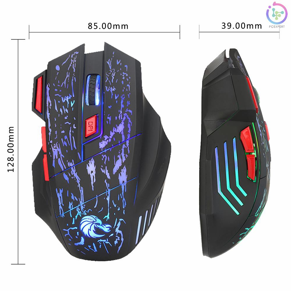 Chuột Quang Gaming H300 Có Dây 5500dpi 7 Nút Bấm Chuyên Nghiệp Chất Lượng Cao