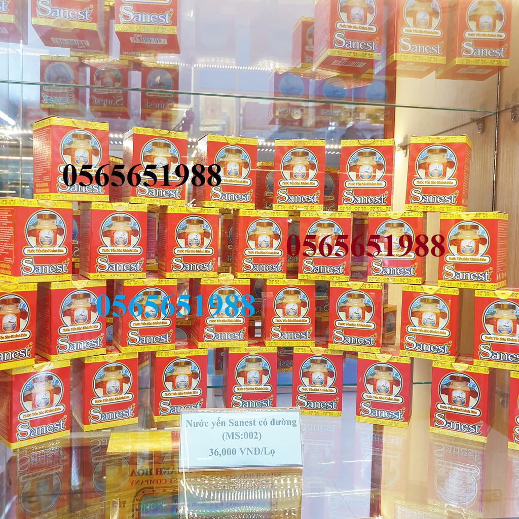 Nước yến sanest yến sào khánh hòa