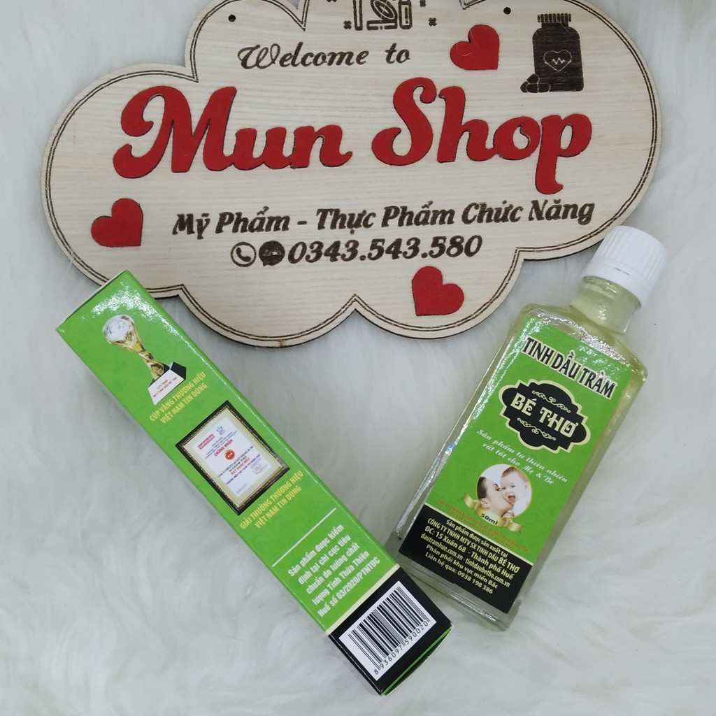 TINH DẦU TRÀM BÉ THƠ cho mẹ và bé chai 50ml