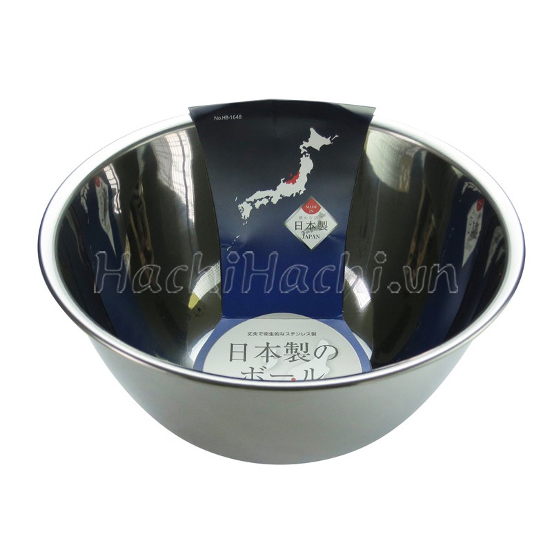 Thau inox lòng sâu 24cm - Hachi Hachi Japan Shop