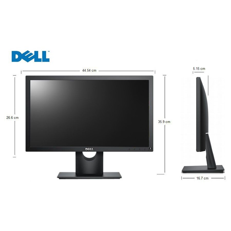 Màn hình Màn hình LED Dell E1916HV 18.5 inch hàng chính hãng bảo hành toàn quốc