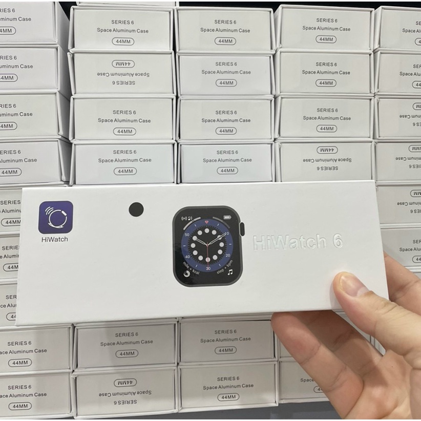 Đồng Hồ Thông Minh T500+ Plus Seri 6 / Smart Watch Hiwatch 6 Thay Ảnh / Nghe Gọi Kết Nối Bluetooth 5.0 / Size 44mm