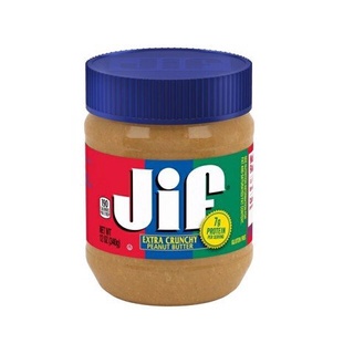 Bơ đậu phộng jif hạt 340gram - mỹ