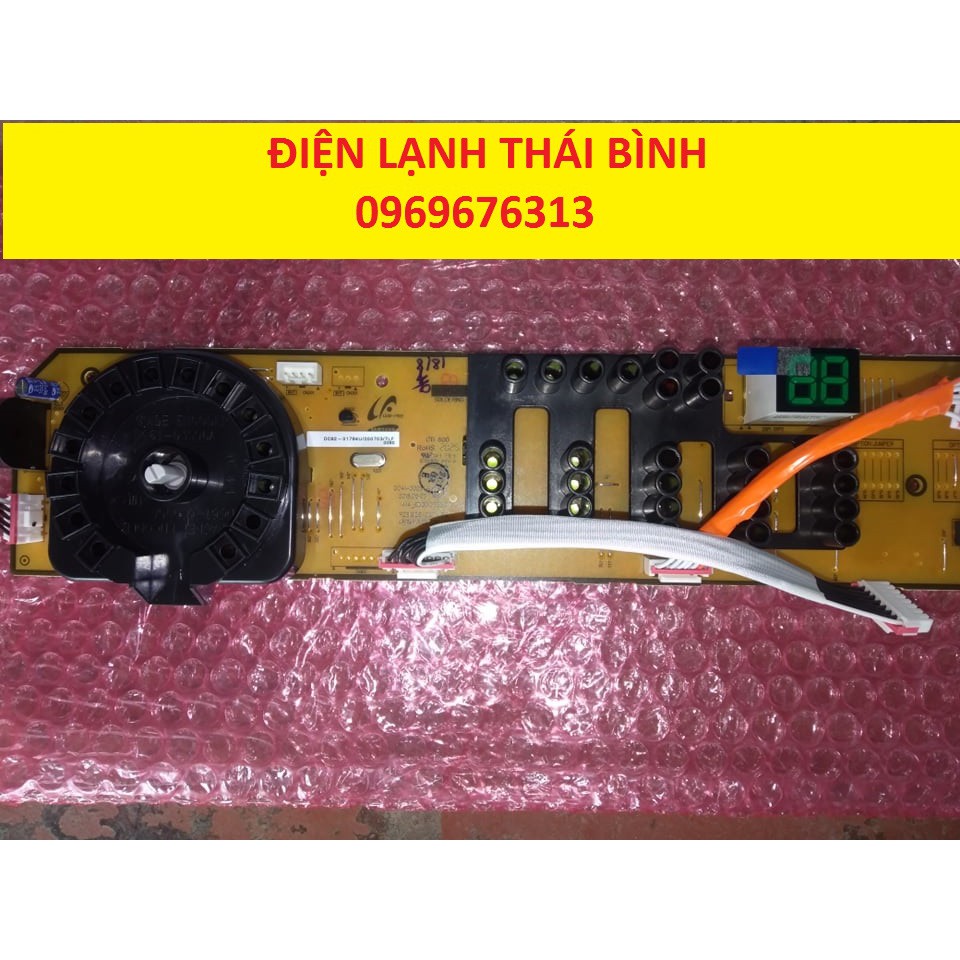 Bo mạch hiển thị máy giặt samsung cửa ngang led đơn
