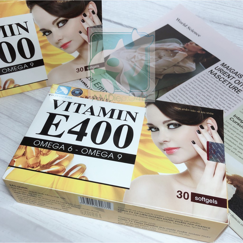 Vitamin E400 - Omega 6 - Omega 9