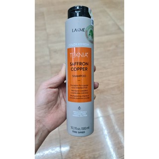 Dầu gội LAKME REFRESH SAFFRON COPPER dưỡng màu cho tóc nhuộm màu đồng 300ml