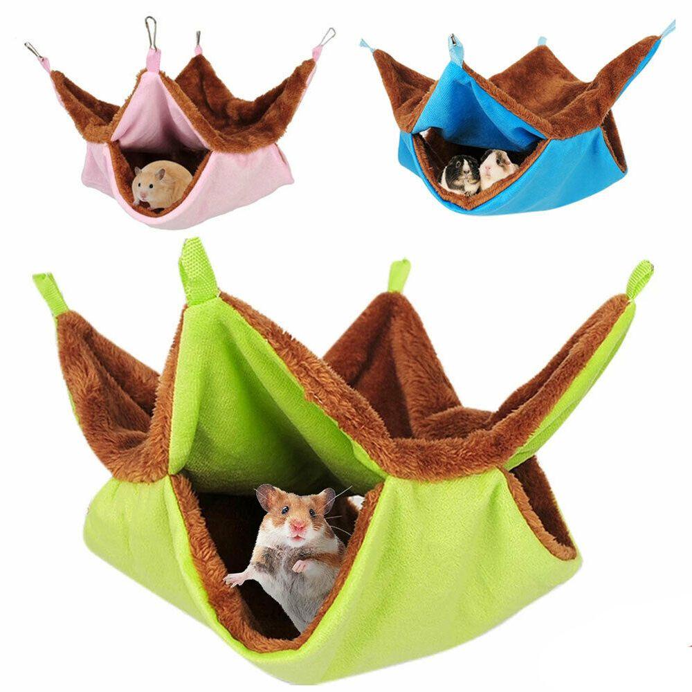 LEISURE Võng Nằm Giữ Ấm Cho Chuột Hamster