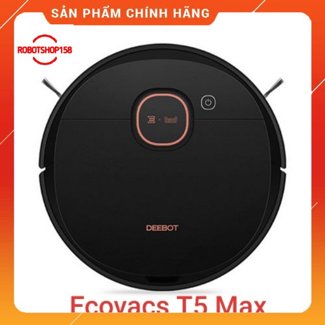 [Mã ELMS5TR giảm 5% đơn 5TR] Robot hút bụi lau nhà ECOVACS DEEBOT T5 MAX - Hàng nguyên seal 100%- Tặng App Ecovacs Home