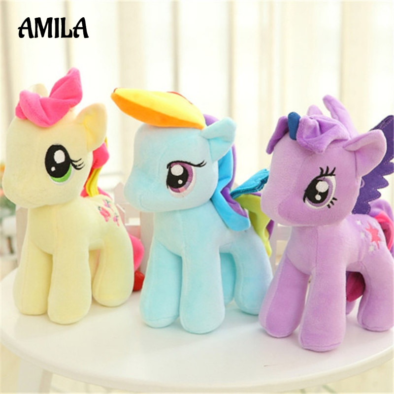Đồ chơi búp bê nhồi bông AMILA hình chú ngựa pony hoạt hình đáng yêu