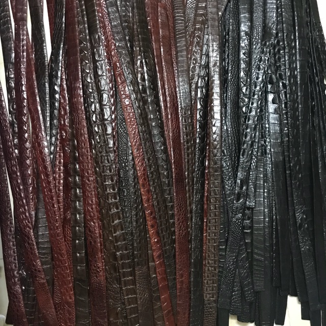 Thắt lưng nam da cá sấu thật
