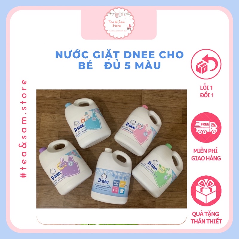 [ ĐỦ MÀU CHÍNH HÃNG -HÀ NỘI ] nước giặt xả DNEE Thái Lan cho bé 3000ml