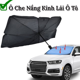 Dù Che Nắng Kính Lái Ô Tô, Ô Che Kính Lái Ô Tô Cao Cấp ( Tặng Kèm Bao Da ) - Chông Nắng, Tia UV Hiệu Quả