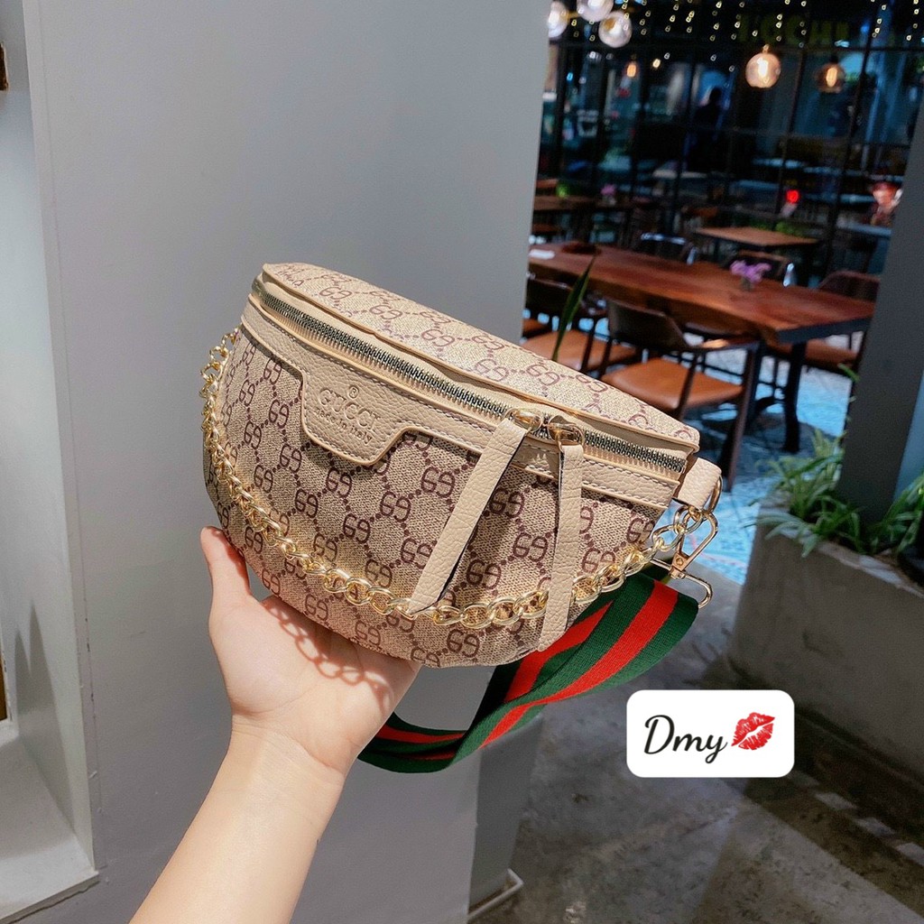 TÚI BAO TỬ GUCCI DÂY CỜ