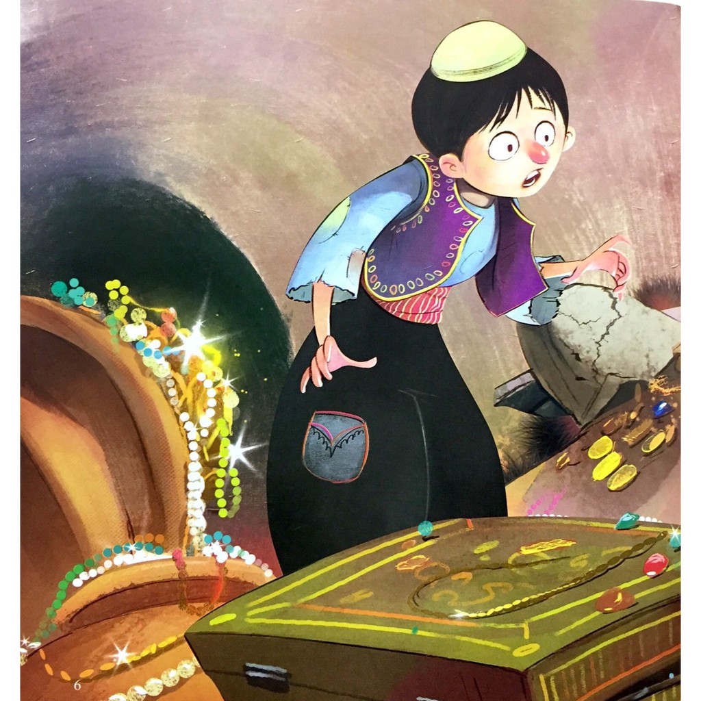 Sách Truyện Ehon Aladdin Và Cây Đèn Thần