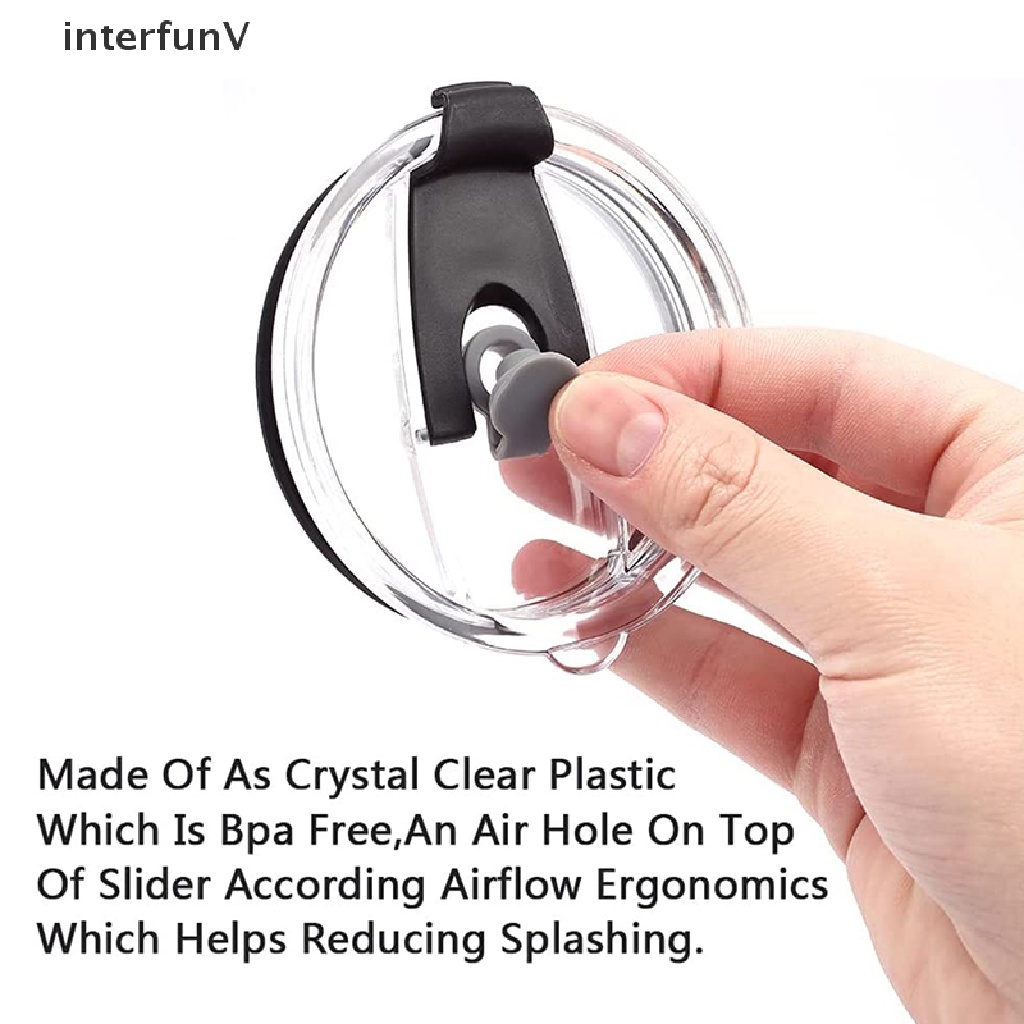 Bộ 2 Nắp Đậy Cốc Chống Tràn Có Thể Tái Sử Dụng 20Oz