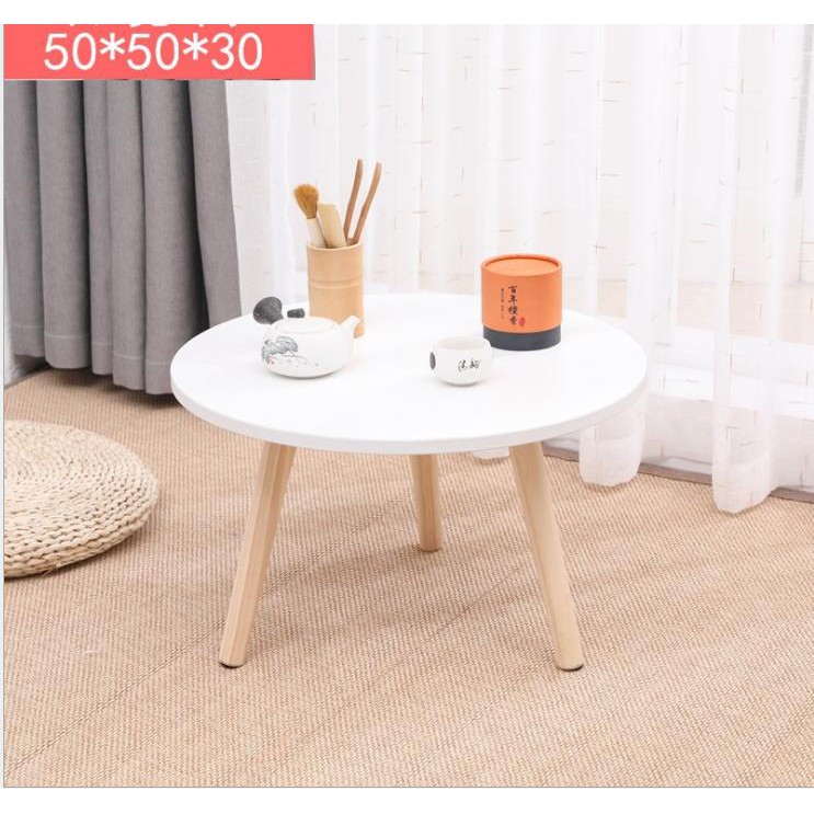 Bàn Trà Sofa/Cafe Ngồi Bệt Chân Gỗ Sồi Hiện Đại GP74