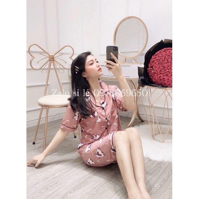 Đồ bộ pijama lửng Kate freesize<60kg | BigBuy360 - bigbuy360.vn