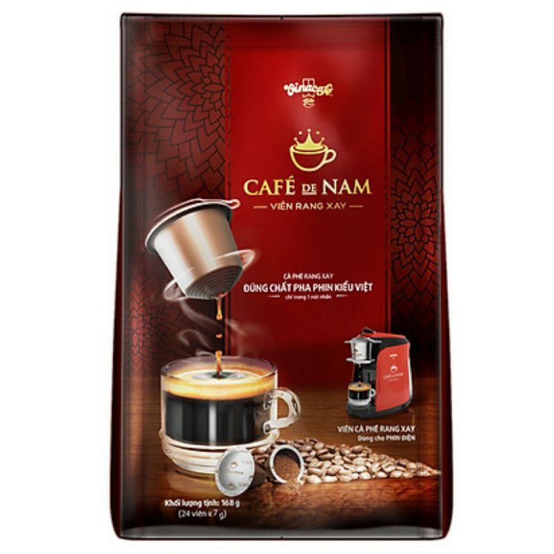 Gói 24 viên nén Vinacafe De Nam