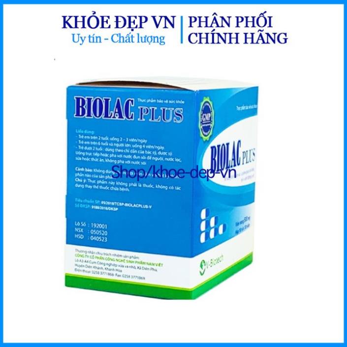Men tiêu hóa Biolac Plus tăng cường hệ tiêu hóa , giảm đau bụng đầy hơi