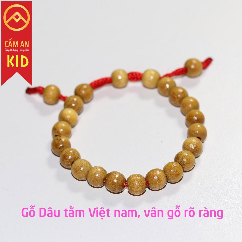 Vòng dâu tằm cho b.é ngủ ngon, dâ.u tằ.m Việt Nam chuẩn, sản phẩm của  Cẩm An