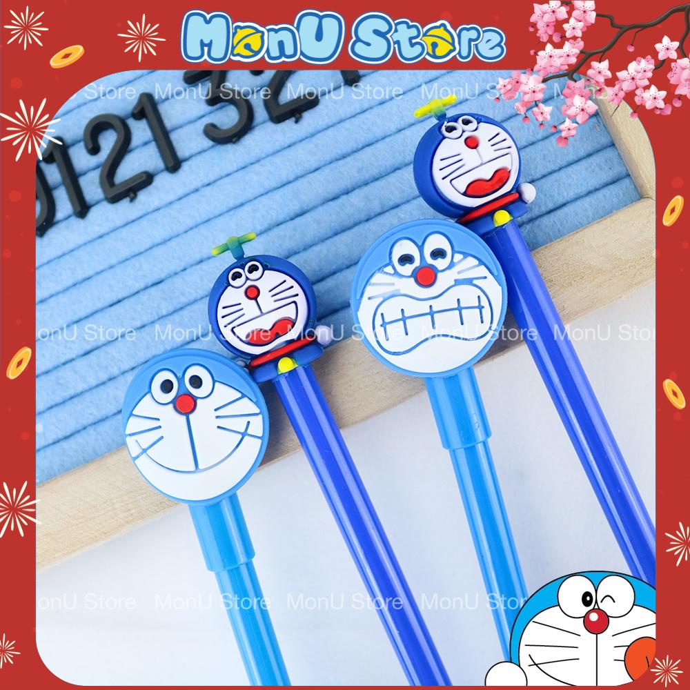 Bút bi nước mực đen hình DORAEMON DOREMON dễ thương cute (mẫu ngẫu nhiên) MON0065